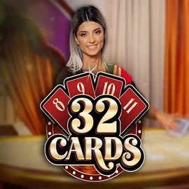 32 Cards slot logo by Ezugi at Fatbet Casino