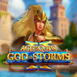 Age Of The Gods: God Of Storms 2 logo by Playtech Fatbet Casino