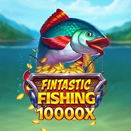Fintastic Fishing slot logo by Foxium at Fatbet Casino