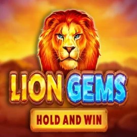 Official Slots logo: Lion Gems Hold and Win by Playson at Fatbet Casino