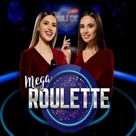 Mega Roulette slot visual from Pragmatic Play available on fatbetcasinos-es.com
