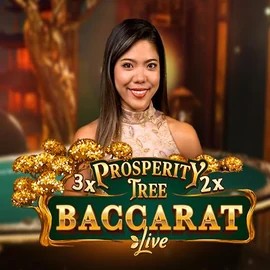 Prosperity Tree Baccarat logo by Evolution at Fatbet Casino