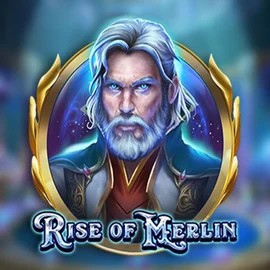 Slots logo of Rise of Merlin from Play'n GO at Fatbet Casino