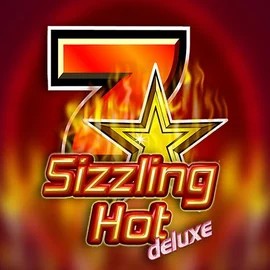 Sizzling Hot Deluxe game by Novomatic – logo hosted on Fatbet Casino