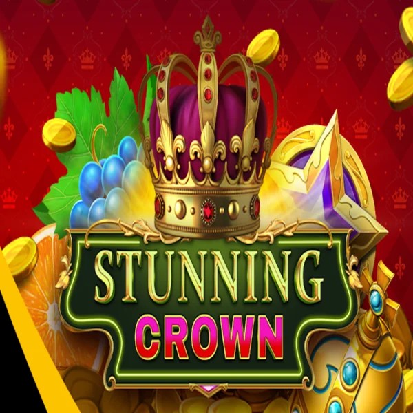 Stunning Crown slot icon by BF Games, available at Fatbet Casino