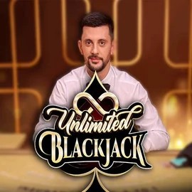 Live Casino logo of Unlimited Blackjack from Ezugi at Fatbet Casino